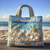 Handcrafted Quilted Bag - Sea Turtles
