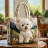 Handcrafted Quilted Bag - Enchanted Dog