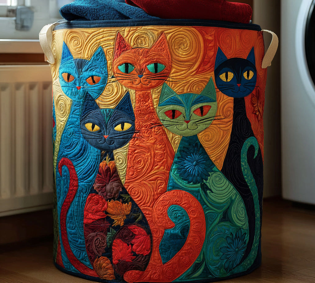 Handcrafted Padded Cat Basket