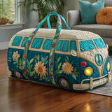 Van Hippie Quilted Travel Bag