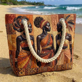 Artisan Beach Tote | Melanin Queens Radiance