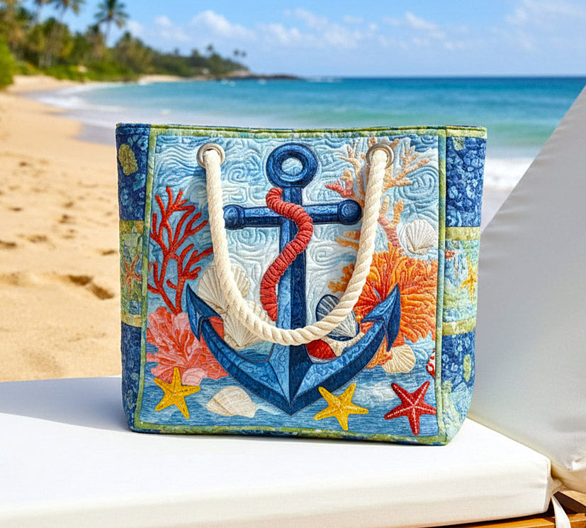 Artisan Nautical Anchor Beach Bag