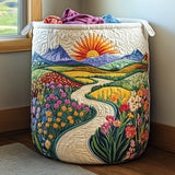 Radiant Meadow | Artisan Crafted Laundry Basket