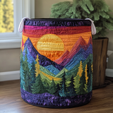 Sunlit Charm | Artisan-Made Laundry Basket