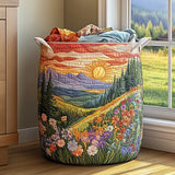 Radiant Meadow | Artisan Crafted Laundry Basket