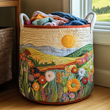 Spring Meadow Handmade Laundry Basket