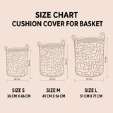 Handcrafted Bear Paw Laundry Basket